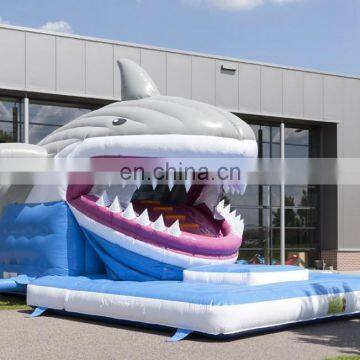 inflatable water children slide amusement park slide for sale shark slide