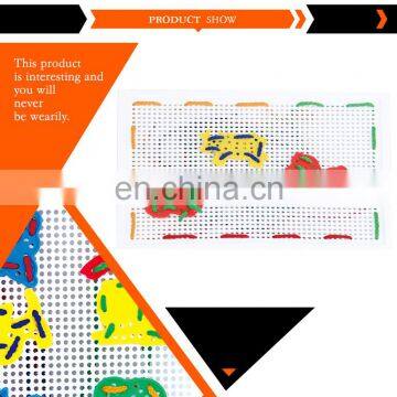 New 2017 Diy 269 Pcs Mushrooms Nails Puzzle Toy Board Funny Blocks for Kids photo-3