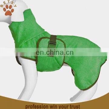 cute absorbent Dog towel and dog bathrobe coat