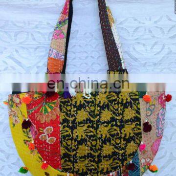 Vintage Hippie Tote Bag Handbag Kantha Shoulder Bag Bohemian Bag