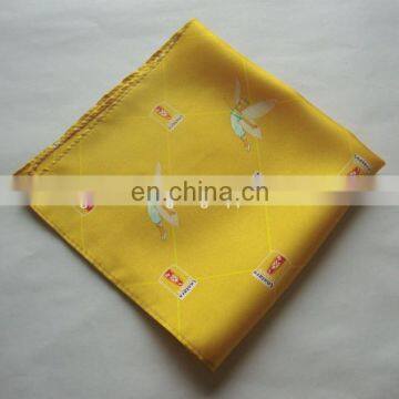 High Qualiy Twill Silk Printed Pocket Square