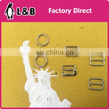 10MM nickle brass gold color metal alloy plastic 8-ring metal o ring for bags per piece