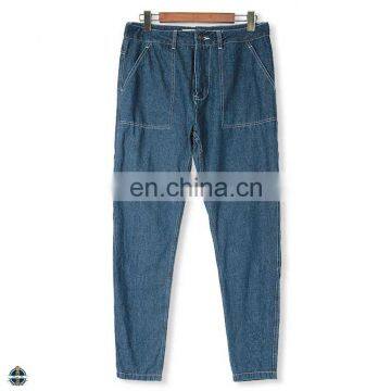 T-MP002 Cargo Pencil Denim Men Long Pants