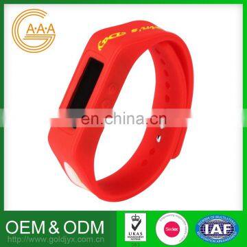 Golden Supplier Customized Oem Silicon Bracelet Colorful Smart Watch Bracelet