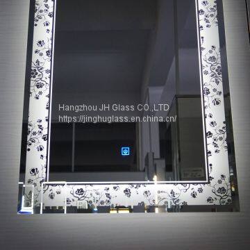 5mm 6mmbathroom and Hotel CE Certificate Lighted LED Bathroom Mirror photo-5