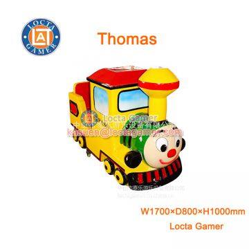 Zhongshan amusement kiddie rides wig-wag machine Thomas with video game