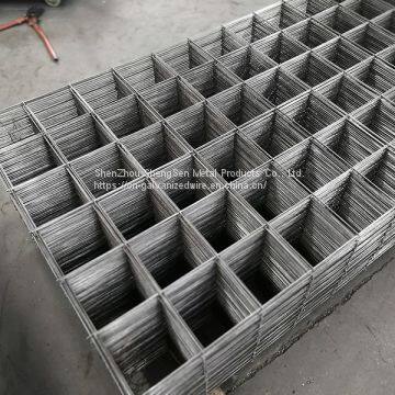 Black or Galvanized Welded Wire Mesh Panel