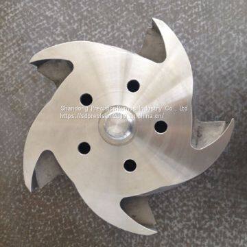 Aftermarket spare parts for ANSI process pumps 100% interchangeable with Durco Mark III impeller