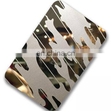 Golden,Black,Sapphire,Rose gold Bronze,Purple,Gray,Champagne Violet Colored Hairline Stainless Steel Sheet