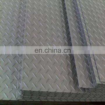 checkered and diamond plateq345b high quality checkered platehot rolled carbon tear drop checkered steel plate