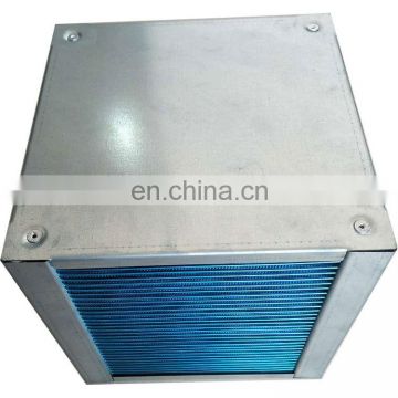 air to air plate energy recovery double folded edge aluminum heat exchanger