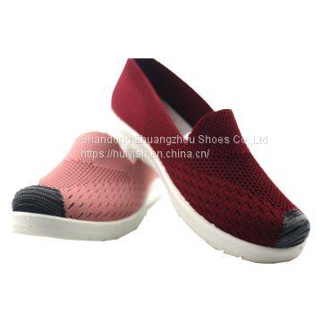 Pastoral Charming Gentle Woven Upper Flat Women Dressing Casual Shoes photo-4