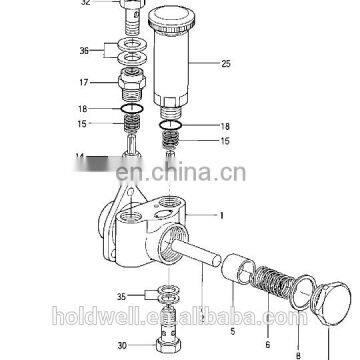 Mitsubishi ME755058 ME755-058 S6K S6K-T Lift Pump Fuel for Hydraulic Excavator