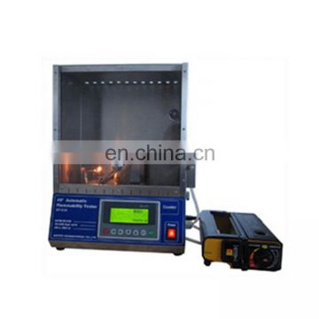 45 degree combustion test machine