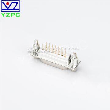 D-SUB DP 15Pin Connector Female Two Row Welded Plate Riveting Harpoon 6.0 The Lock10.0 Screw photo-4