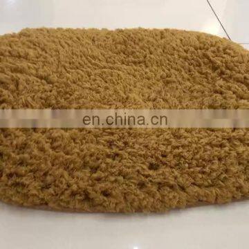 Hot selling low price polyester shaggy bedside rugs for living room