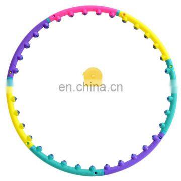 Wholesale 1/2 Exercise Sport Hula Circle Fitness Slimming Hula Circle Magnetic Hula Circle for Adults