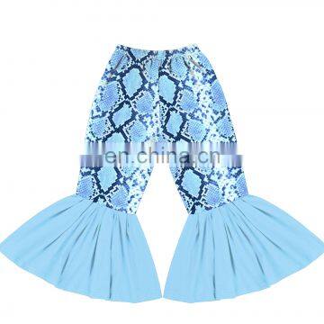 Baby Snake Bell Bottoms Ruffle Baby Flare Trousers photo-7