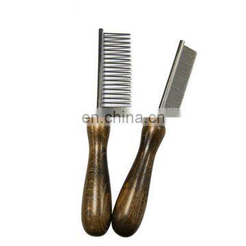 Pet comb stainless steel straight comb cleaning grooming pet products