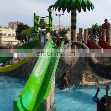 Customized Forest Theme Splash Pad Water Playground for kids