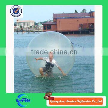 China factory giant ball inflatable water, water splash ball toy, water tank float ball valve