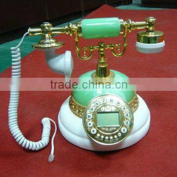 HOT selling carved marble antique telephone