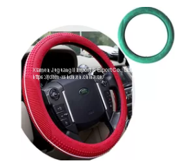 Car silicone steering wheel cover, steering wheel silicone non-slip protective cover