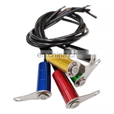 Modified race bike ATV scooter assembly colorful  12v 22mm universal waterproof motorcycle handlebar switch