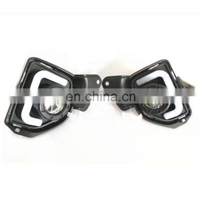 Double Color DRL Yellow and White Day Running Light for  Haice 2014-2018