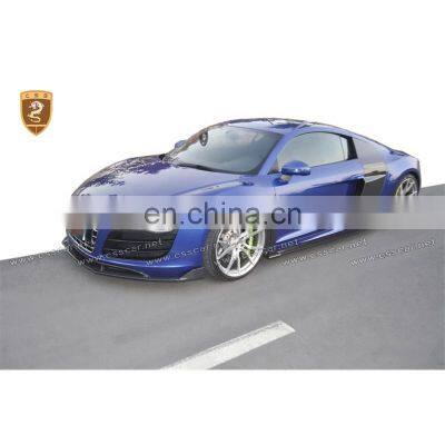 Cmst style Carbon fiber body for audi R8 rear lip/front lip/side skirts