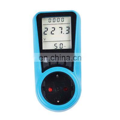 Lcd Display EU UK US Plug Digital Voltage Wattmeter Power Analyzer Power Meter Electric Energy Meter Automatic Kwh Power Switch