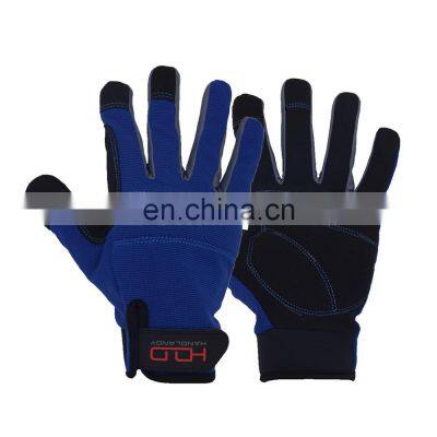 HDD In Stock #5972BL hot sale fitness breathable construction work hand gloves