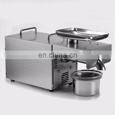 Intelligent oil press stainless steel LCD touch screen household commercial oil press wholesale export  price