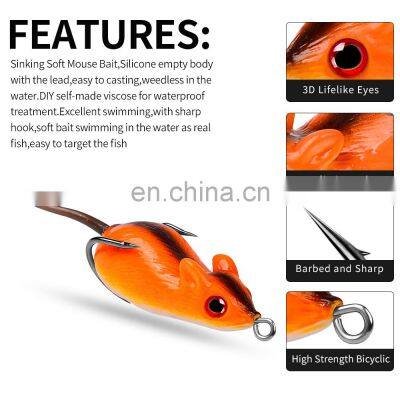 New Mouse Like 5cm 9g Fishing Frog Lure Fishing Tackles for Saltwater Freshwater Fishing photo-3