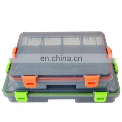 Multifunction Fishing Tackle Box  Compartments Fishing Accessories Baits Lure Hook Boxes Plastic Storage Case High Strength