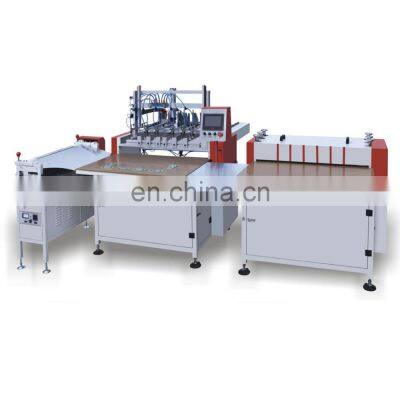 PKA-800 semi-auto double platform case hardcover making machine photo cover point menu making machine