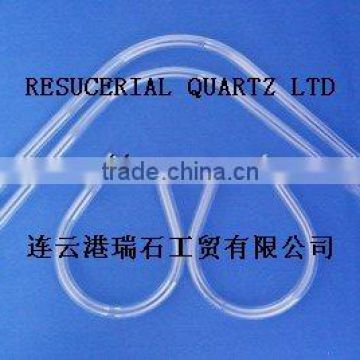 Quartz Glass Tube for Heating,Drying