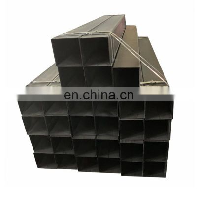 1 x 2 Rectangular Steel Tubing 90x90mm Welding Black Iron Steel Tube Pipe Manufacturer Price