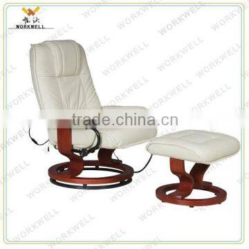 WorkWell white modern zero gravity recliner chair with PU leather kw-R54                        
                                                Quality Choice