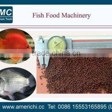 Dry fish feed extruder