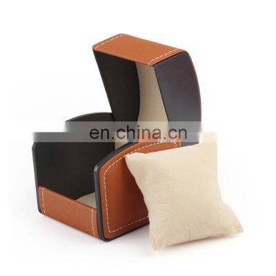 Factory Price Hot Selling Watch Band Box PU Leather Single Watch Luxury Box photo-3