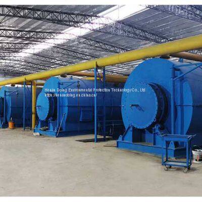 100kg-20TPD Waste Tire/plastic to Pyrolysis Oil Recycling and Converting Machine for Sale photo-2