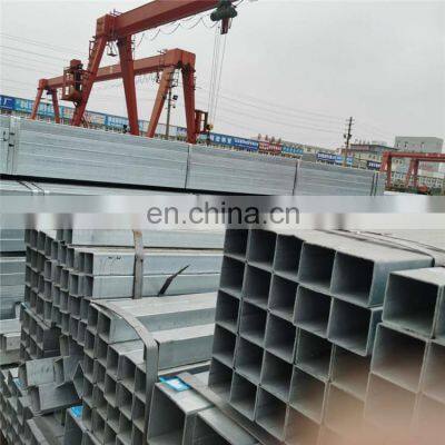 30*30 Hot Dipped Galvanized Square Steel Tube High Quality Galvanized Square and Retangular Steel Pipe Price