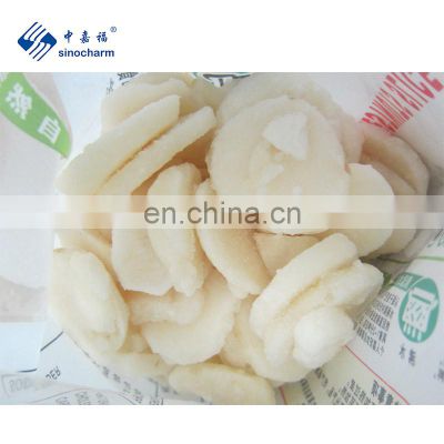 Sinocharm D:20-40mm  Thickness 5mm Frozen Vegetable IQF Water Chestnut Slices