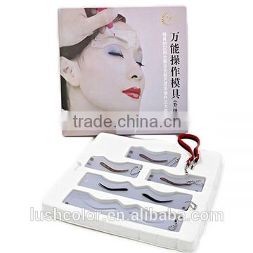 Permanent Makeup Eyebrow Stencil Kits Multi-functional Delicate 60 Types Eyebrow Shaping Bands