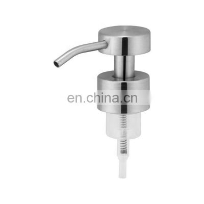 Customized Available Cosmetic Bottle Stainless Steel Metal Foaming Hand Soap Pump For 250Ml Foam Pump Bottle Supplier In China