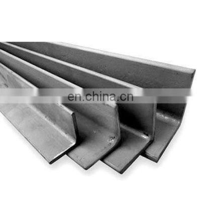 China factory Hot Rolled 75x75mm 100x100mm 201 304 stainless steel angle bar