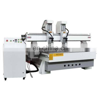 SENKE Hot Sale 1325 Double Heads CNC Router MDF Solid Wood Engraving Machine photo-2
