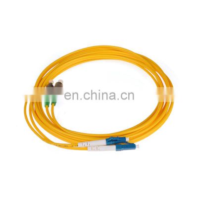 LC/UPC-FC/APC 9/125um Duplex single mode CATV optic fiber patch cords