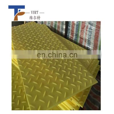 high density polyethylene ground mat/heavy equipment mud mats